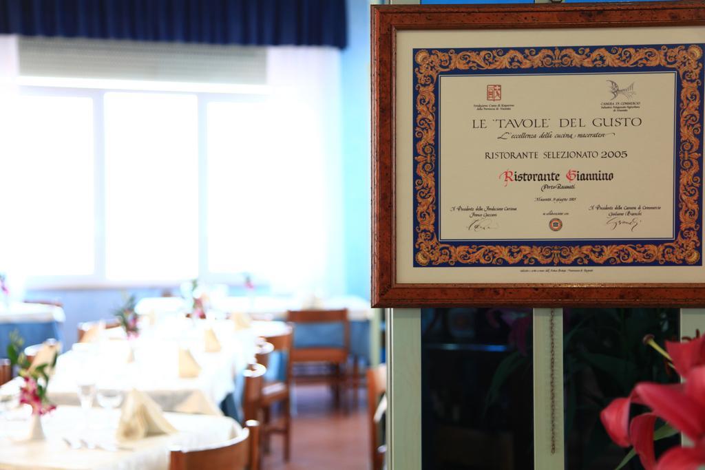 Hotel Giannino Порто-Реканати Экстерьер фото